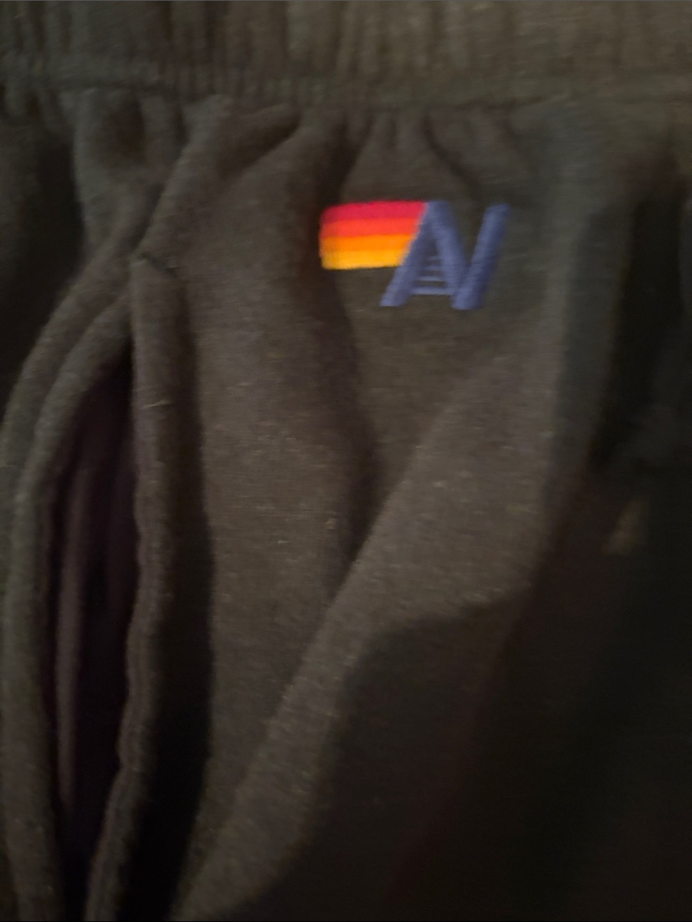 Aviator Nation Unisex Black unisex Lightning Bolt Sweatpants NWOT- S - Picture 11 of 14